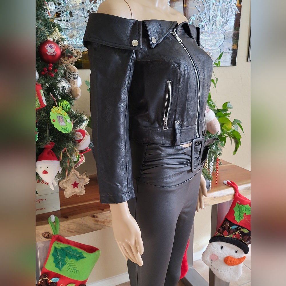 PU Leather jacket